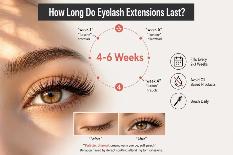 How Long Do Eyelash Extensions Last
